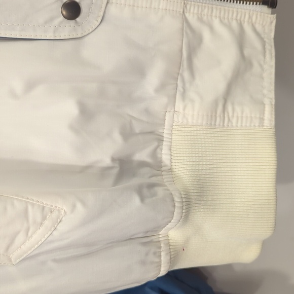 Vintage Members‎ Only Jacket size 46 White Blue 3 in 1 Convertible Vest - Picture 5 of 16